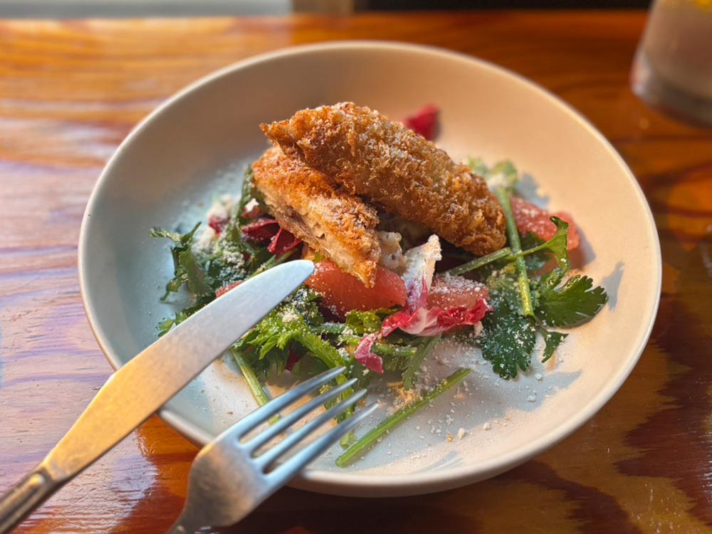 ニショクのアジフライ