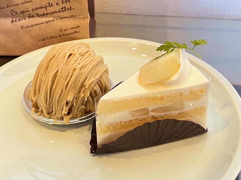 プレジールのケーキ