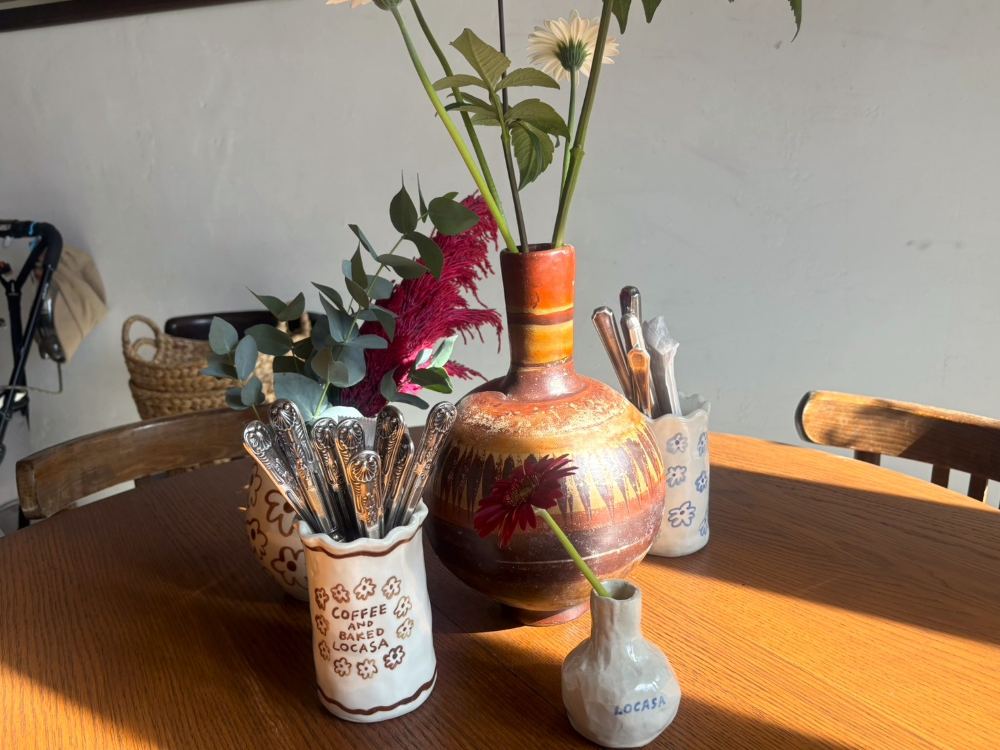 COFFEE & BAKED LOCASA 花瓶