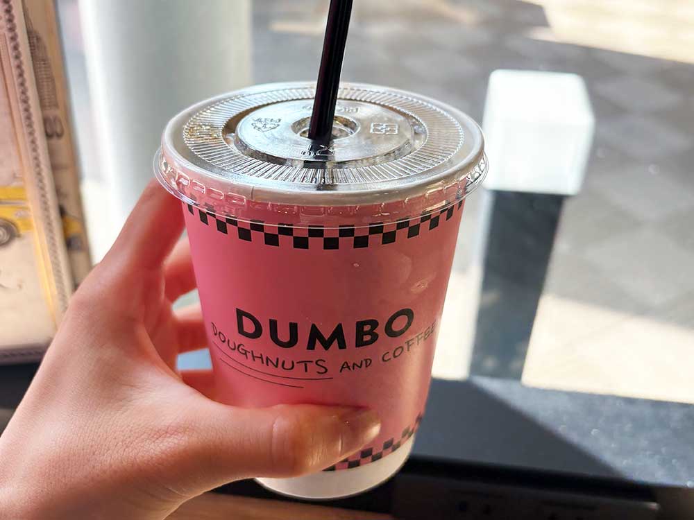 Dumbo-Doughnuts-and-Coffeeのコーヒー