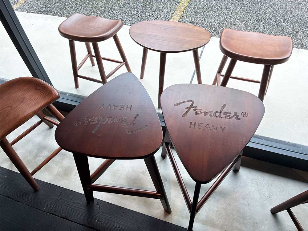 Fender cafeのミニテーブル