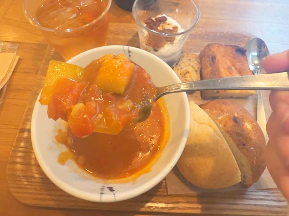 ポタージュのモーニングセット