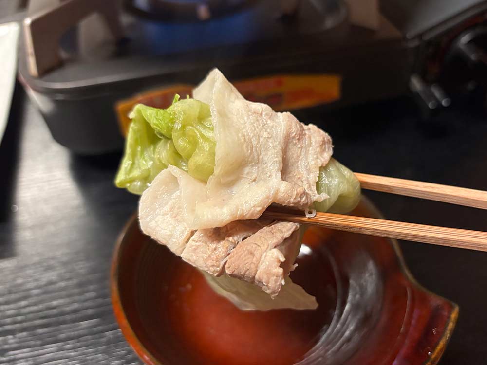 NEOばんざい-かまくらのしゃぶしゃぶ接写