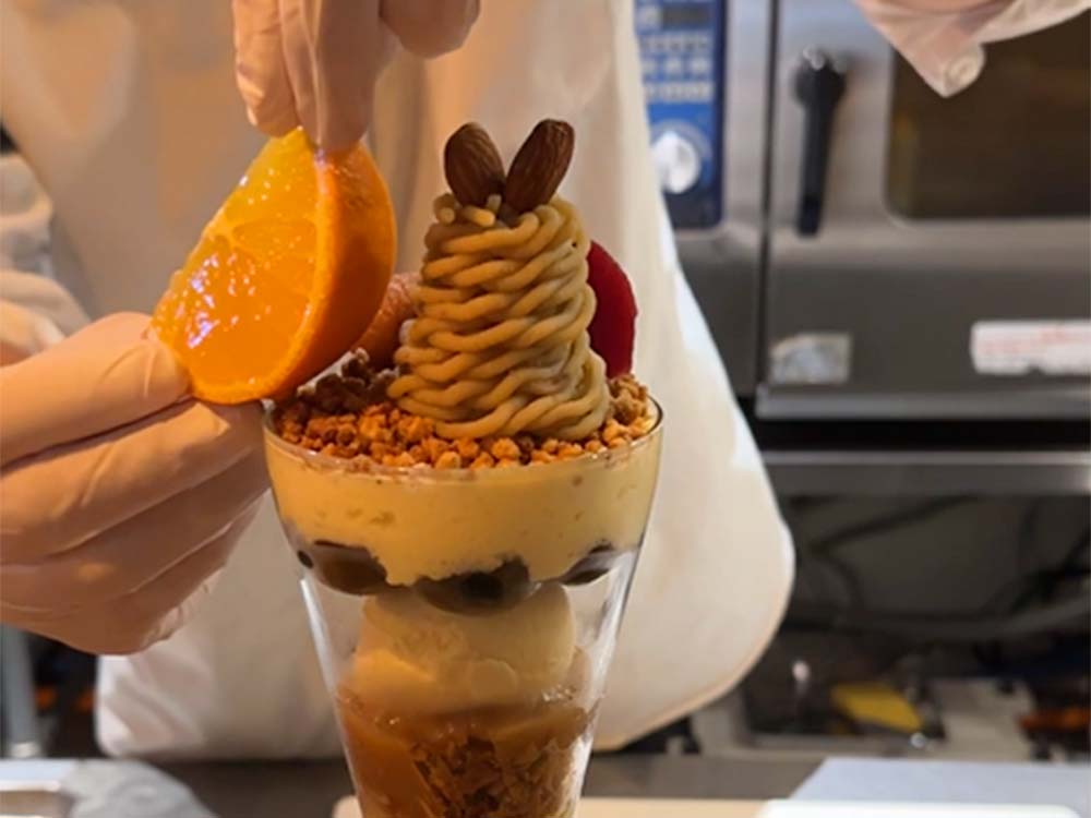 PATISSIER-SAYUKI-HORIKAWAの調理工程