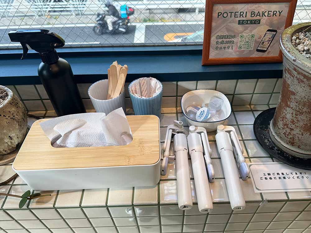 POTERI BAKERY -TOKYO-の備品