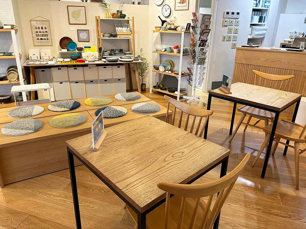 POTPURRIのカフェスペース