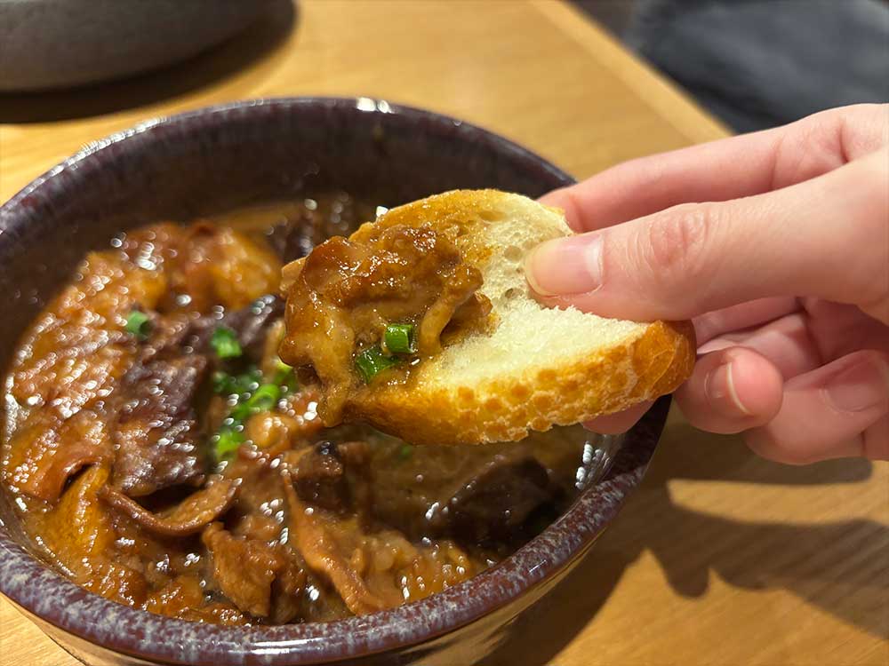 SANCYA-GOOD-HORUMONZのデミグラス接写