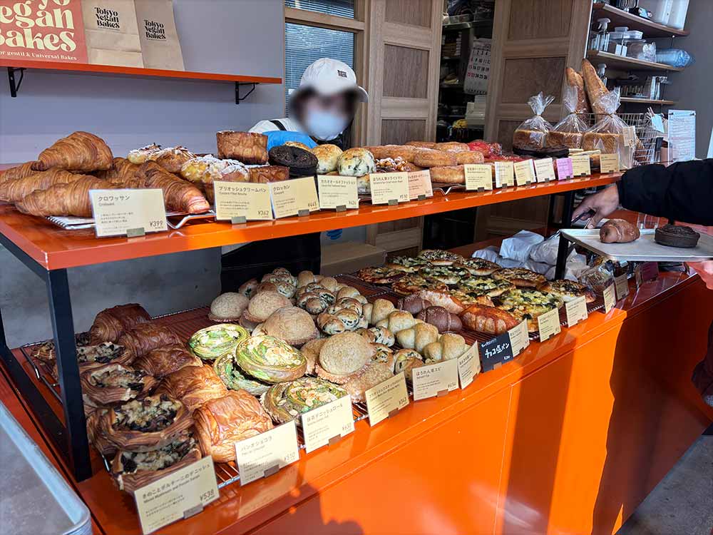 TOKYO-VEGAN-BAKESの内観