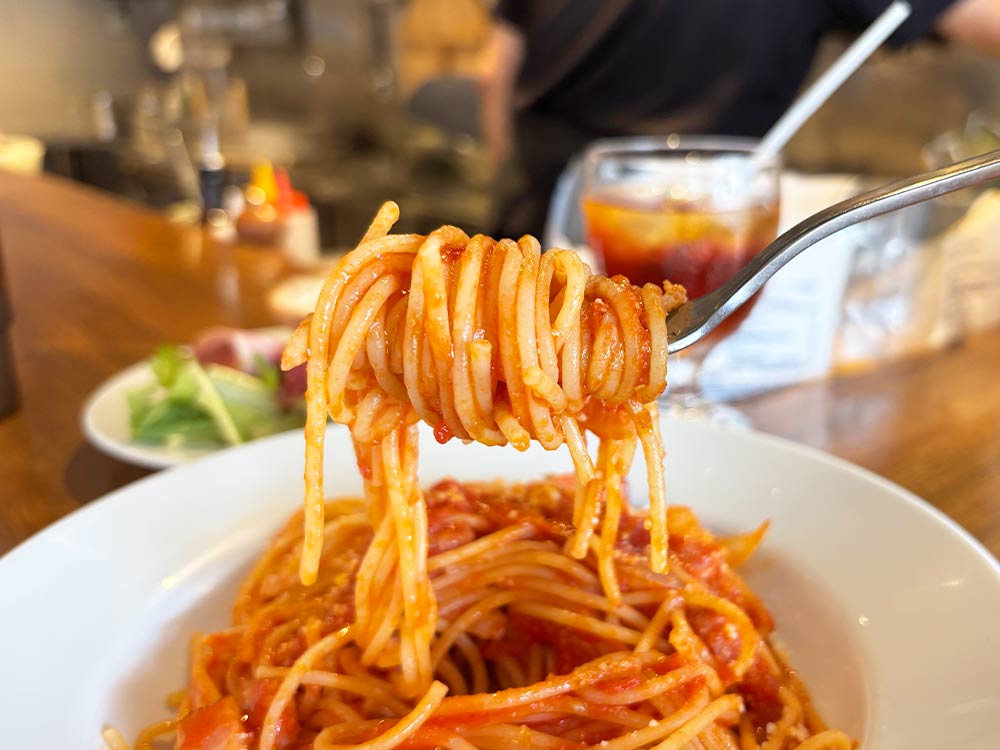 Trattoria-Rioのパスタ