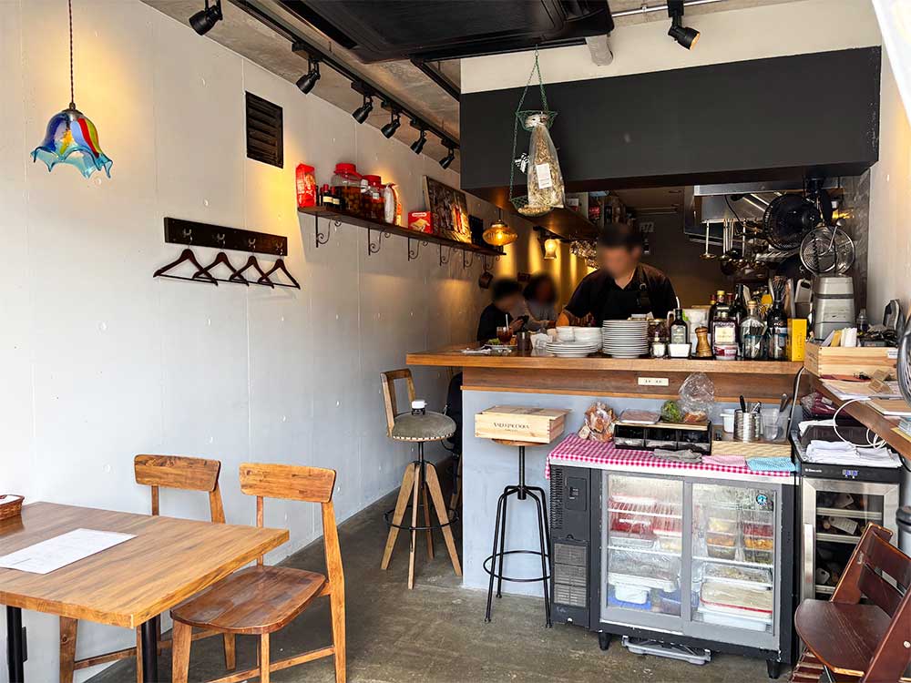 Trattoria-Rioの内観