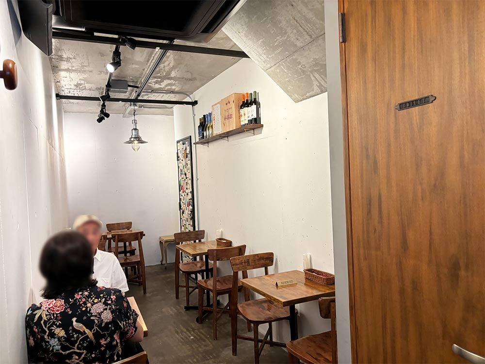 Trattoria-Rioの内観