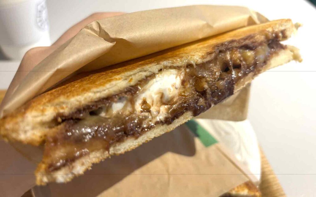 as-is-to-beチョコチーズホットサンド