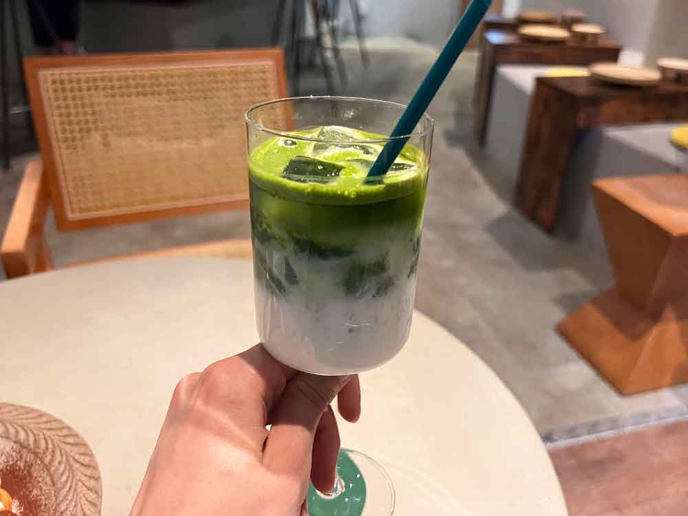 lakiの抹茶ラテ