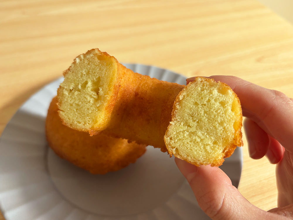 いっ久どーなつの断面