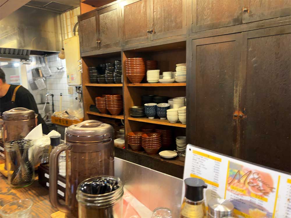 しゅういちのカウンター席