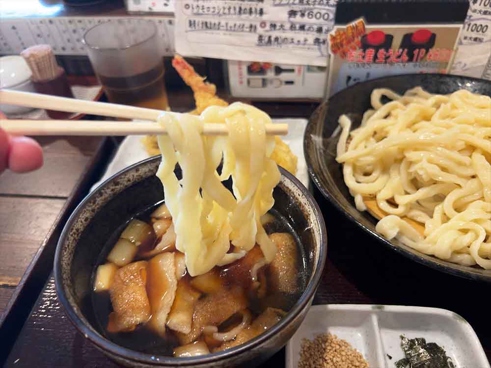 じんこのうどん接写