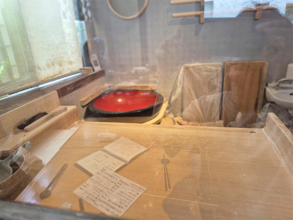 そば一仁の作業