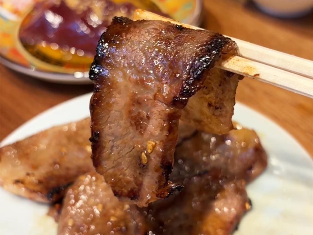 たれ焼肉のんきの焼いた赤