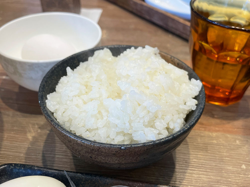 だし麺屋ナミノアヤのごはん