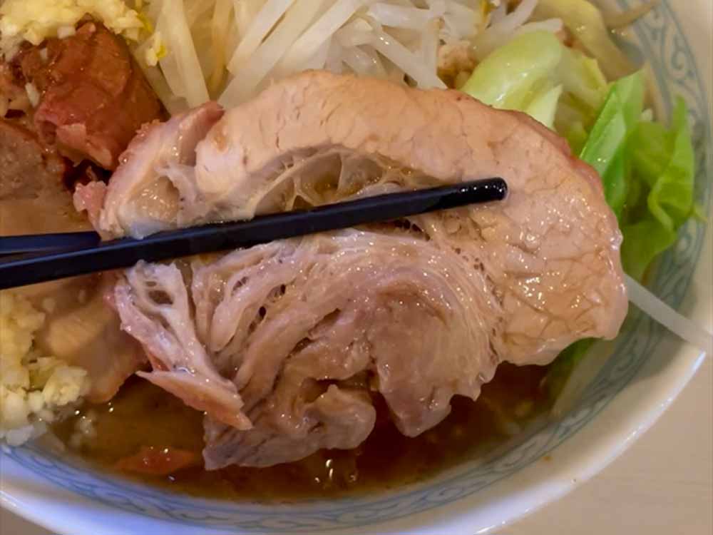 らーめん陸のチャーシュー