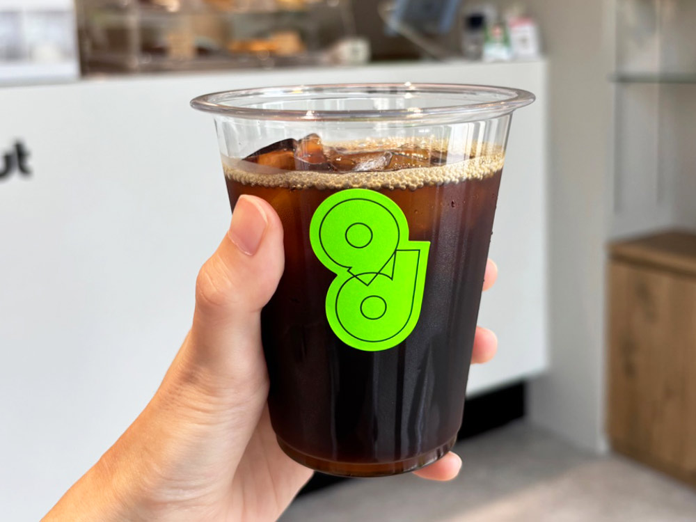 アライスドーナツのコーヒー