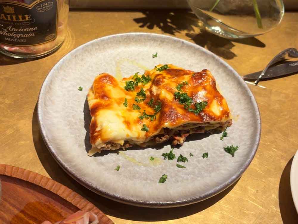 イールエビスのラザニア