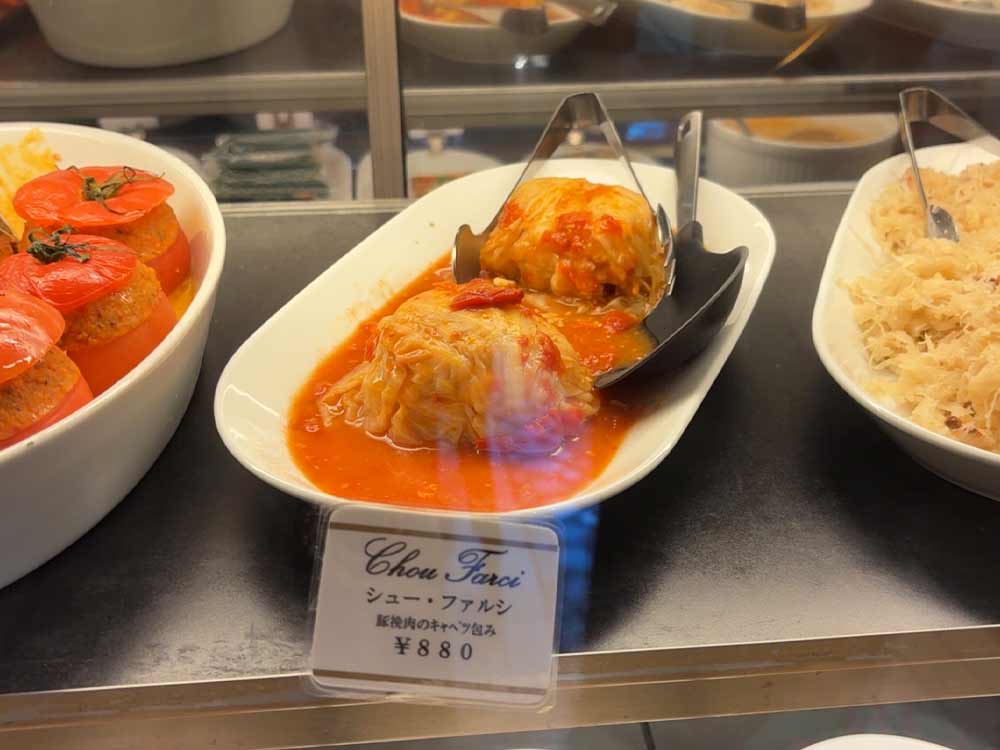 オーボンヴュータンのお惣菜