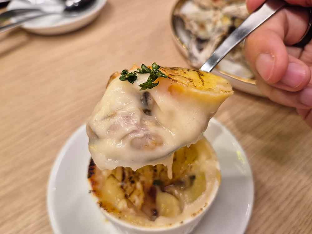 カキノバルのグラタン