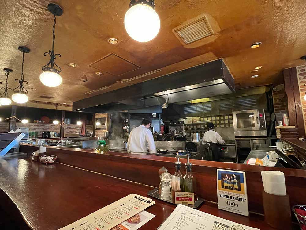 カフェ-ラ・ボエム-桜新町店の内観