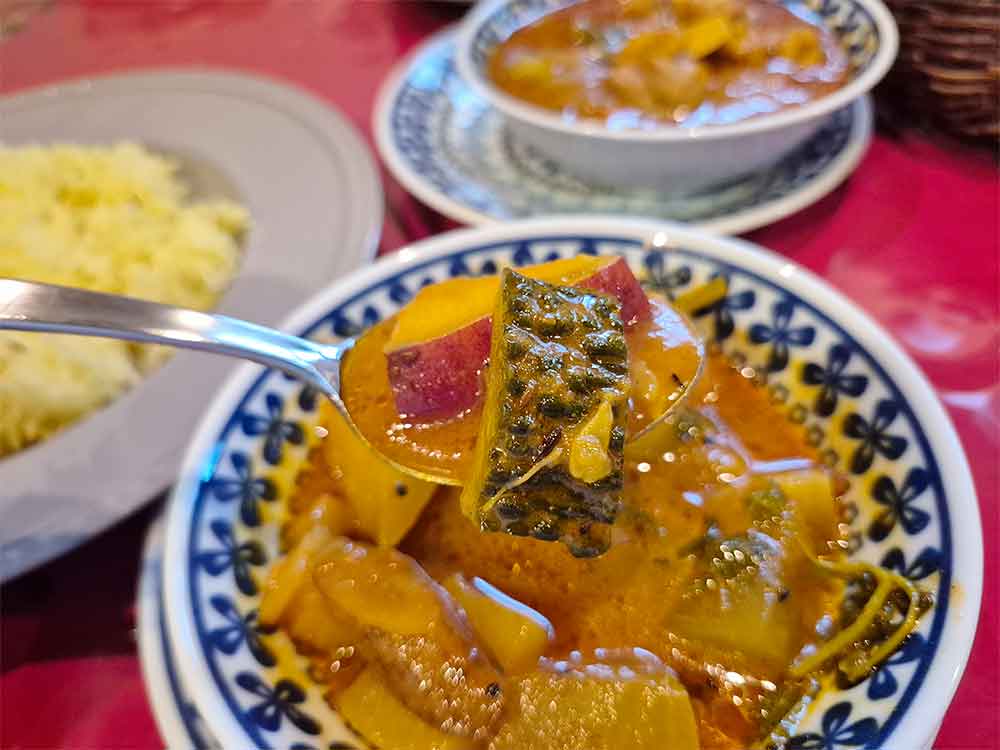 ガラムマサラの野菜カレー