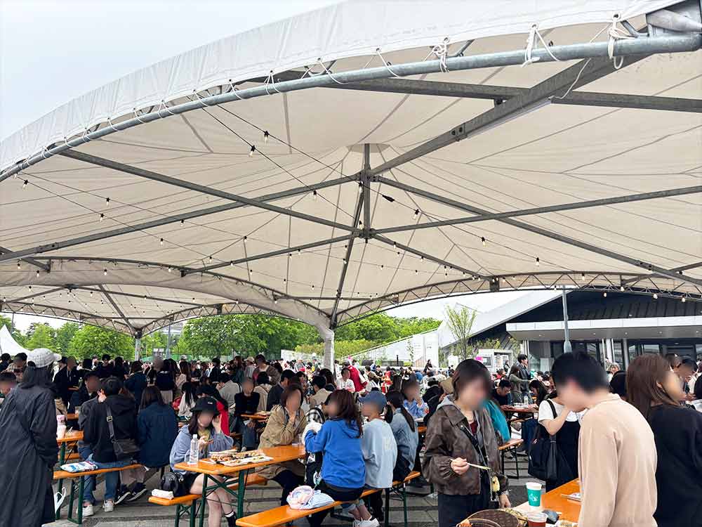 クラフト餃子フェス-TOKYO-2026イートインスペース