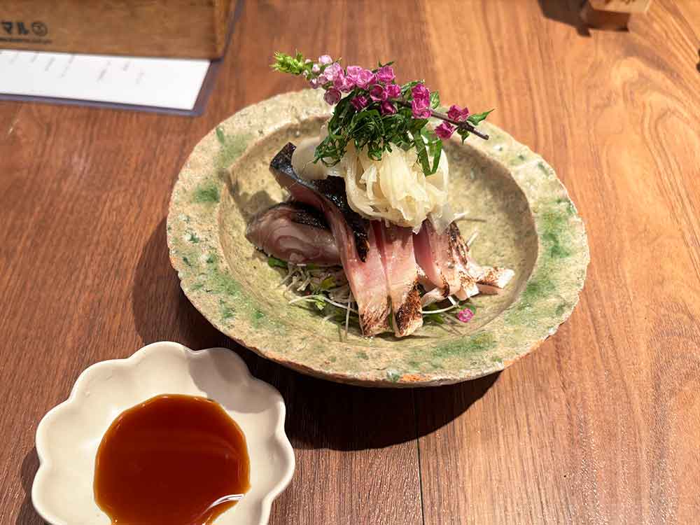 コマルのガリ紫蘇〆サバ