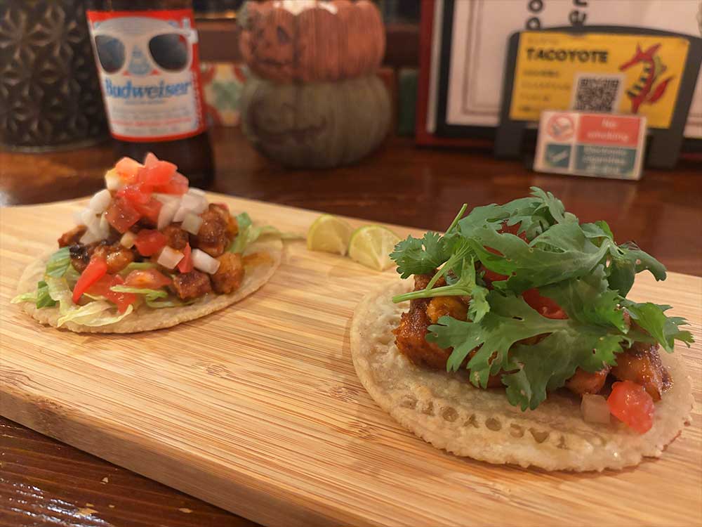 タコヨテのタコス