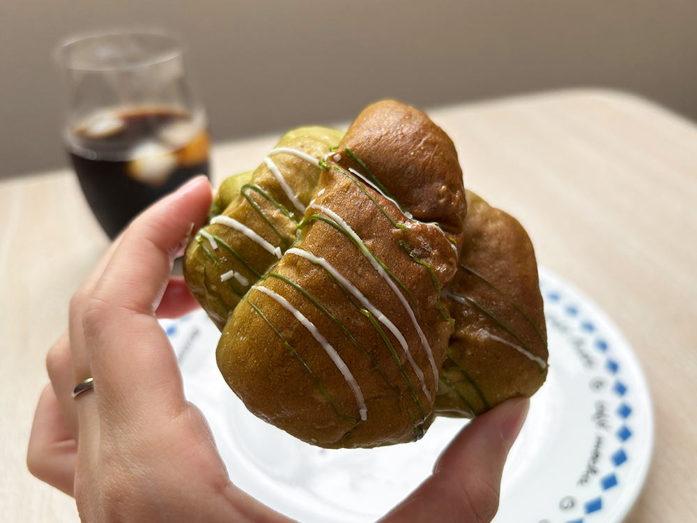 トリュフベーカリーの抹茶パン