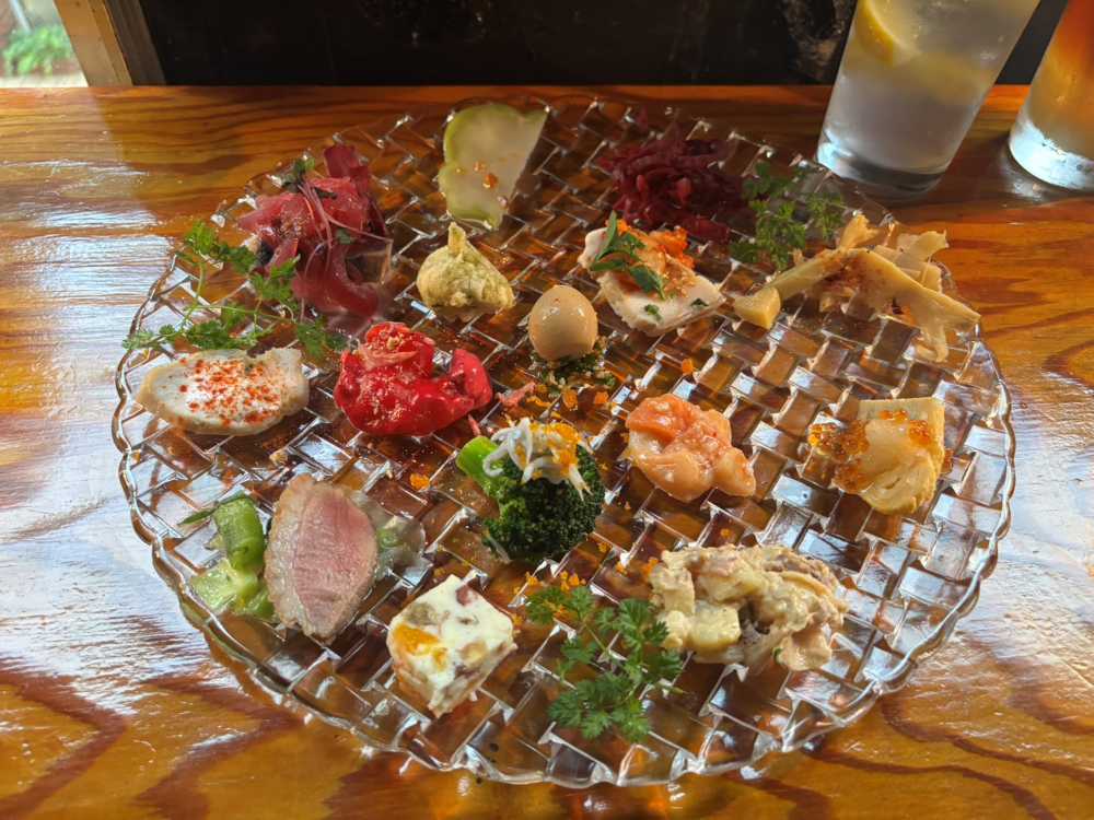 ニショク-前菜15種盛り合わせ