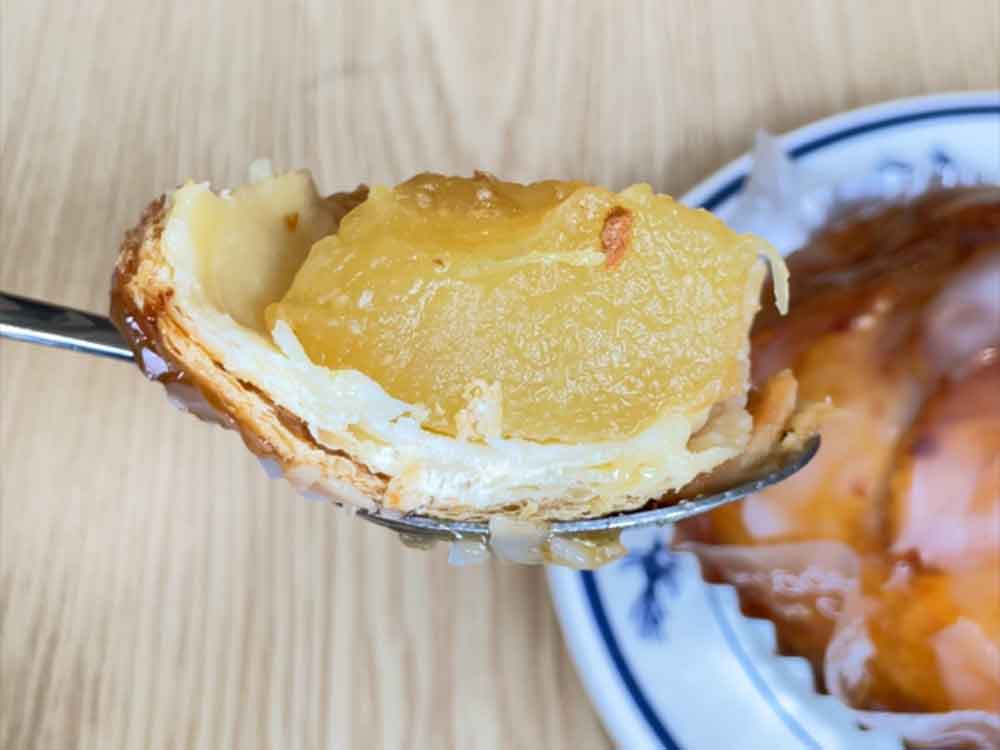 フローラのりんごパイ接写