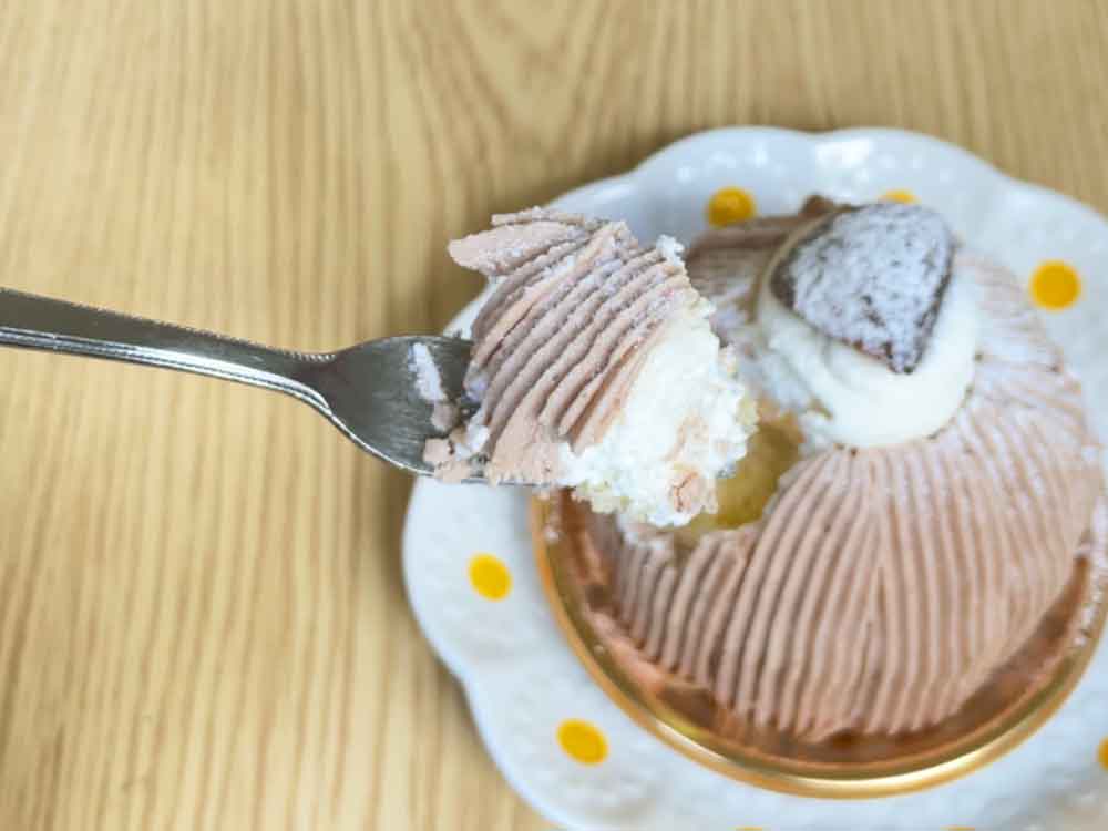 フローラのモンブラン接写