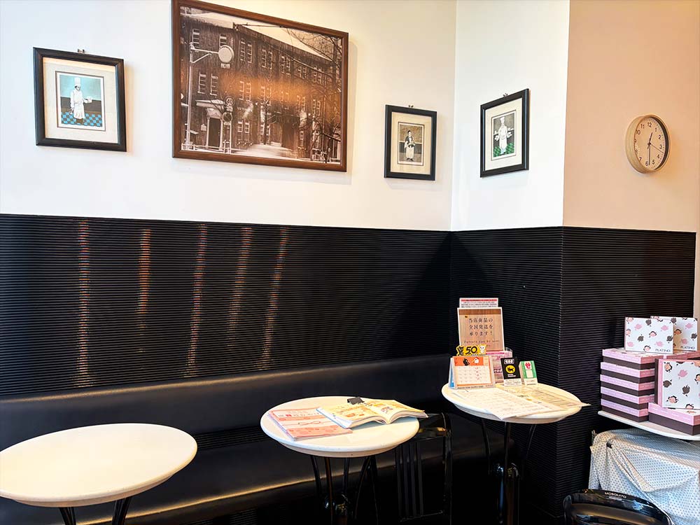 プラチノ桜新町店のイートイン1