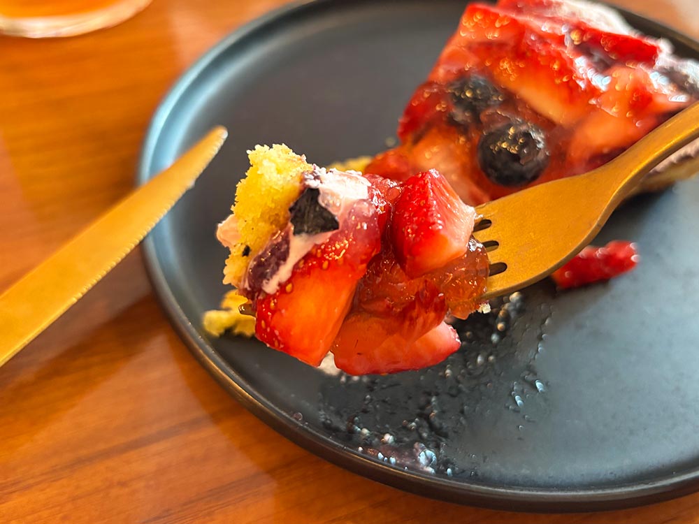 プリンセスタルトのケーキ