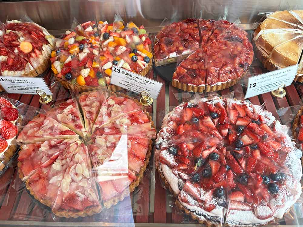 プリンセスタルトのメニュー