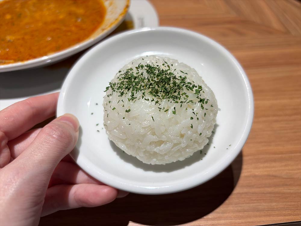 ホームズパスタのライスボール