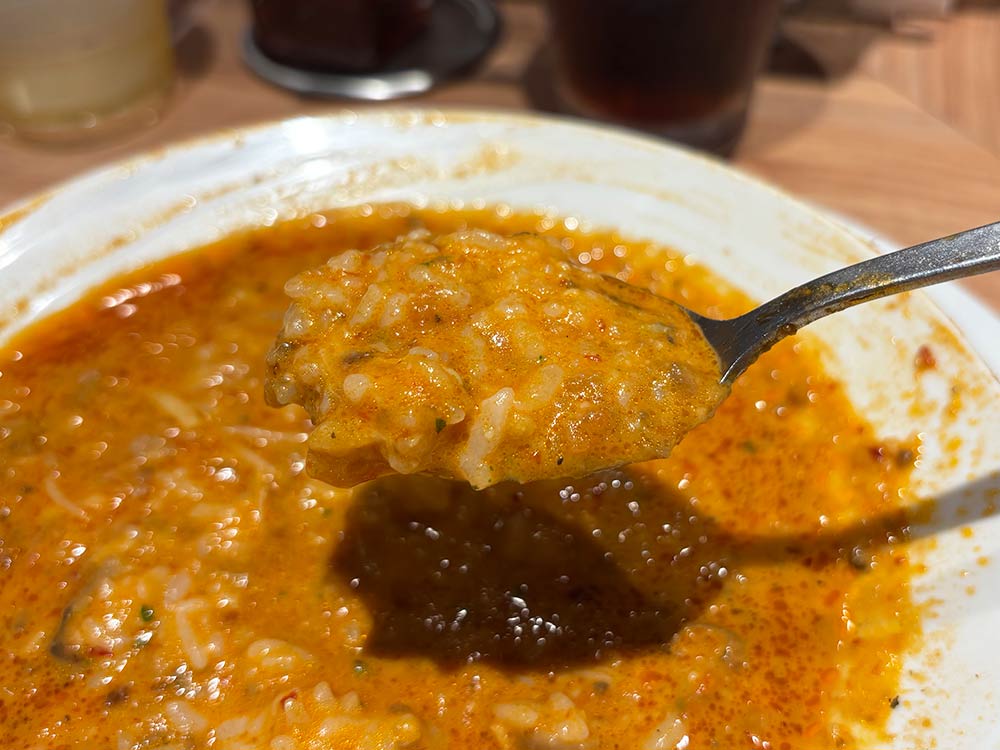 ホームズパスタのリゾット