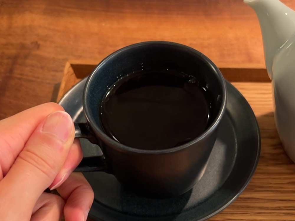 マメヒコのコーヒー接写