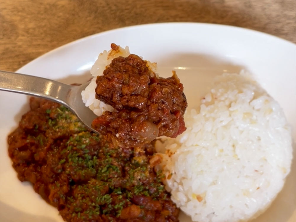 世田谷クミンのスプーン接写