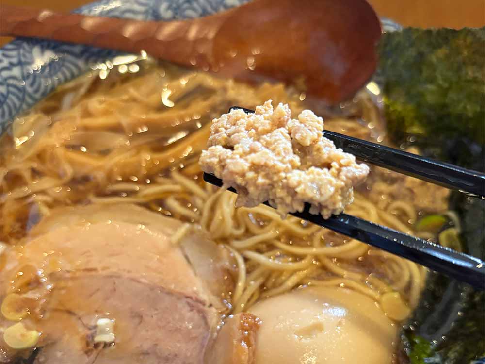 中華そば-ばんやのそぼろ