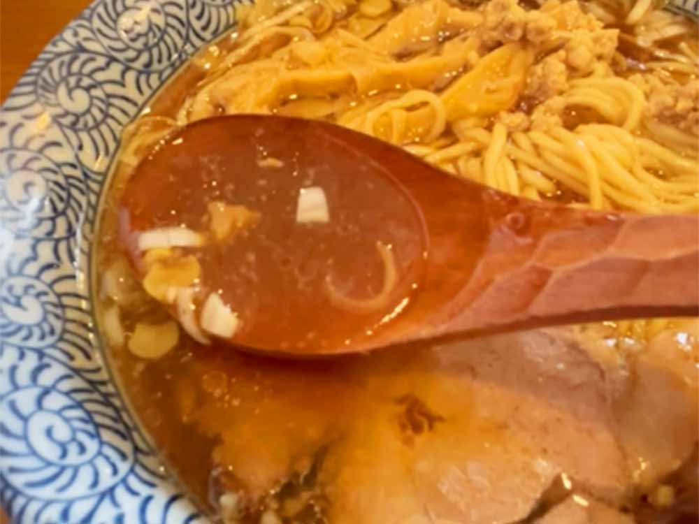 中華そば-ばんやのスープ
