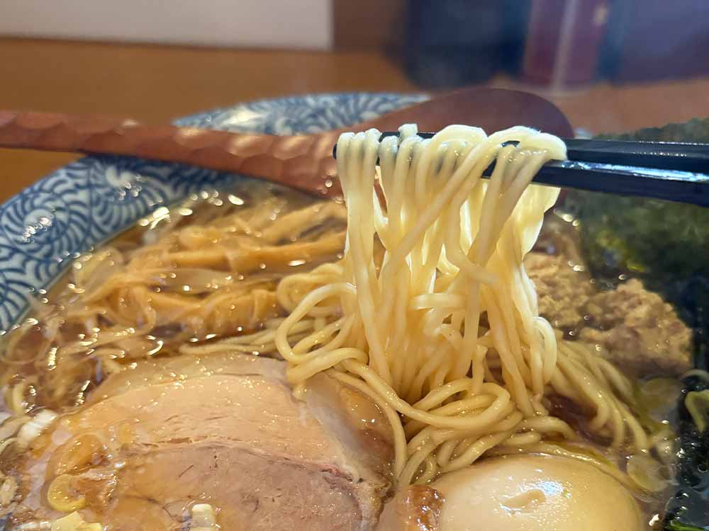 中華そば-ばんやの麺