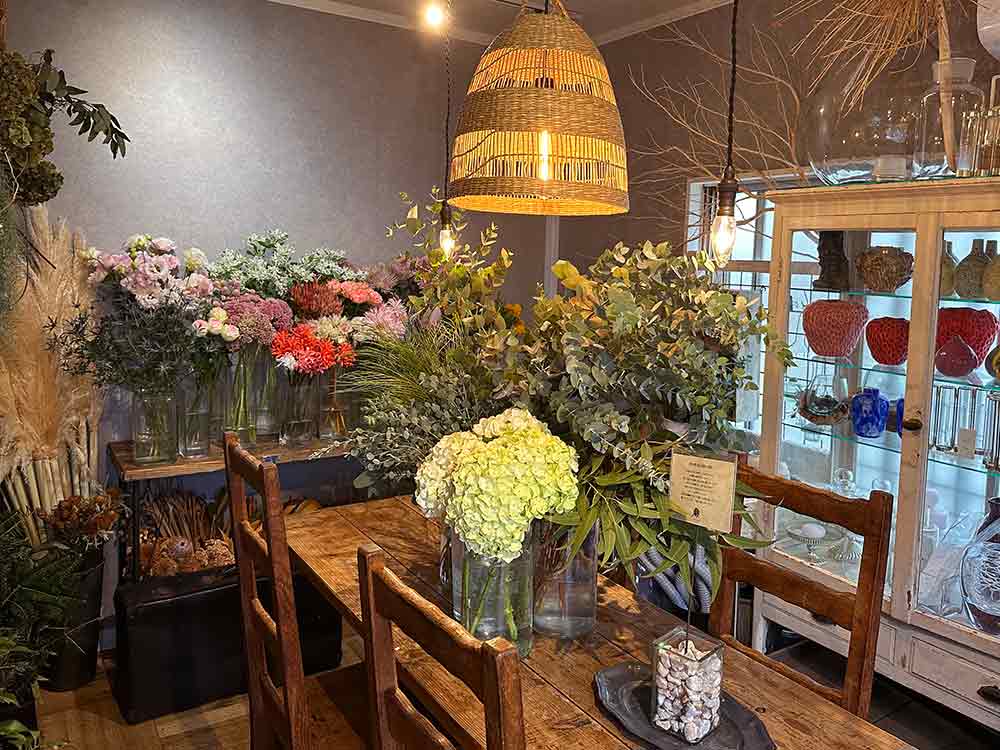 入山十百花店のワークショップ