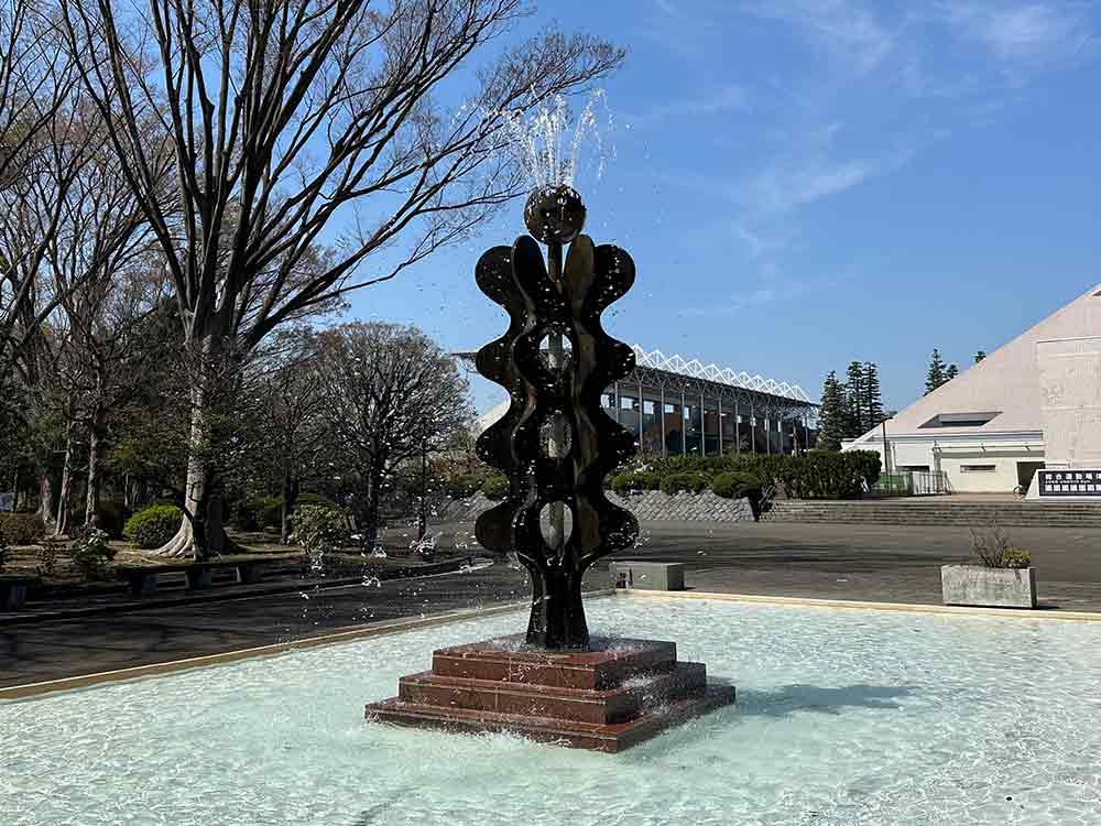 大蔵運動公園の噴水