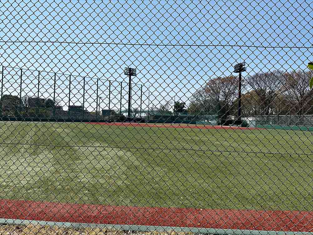 大蔵運動公園の野球場